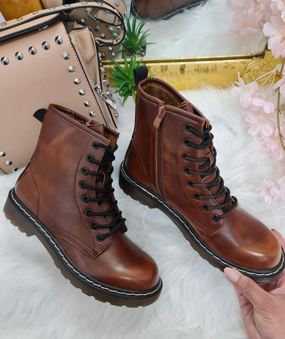 Kennedy Ankle Boots - Brown