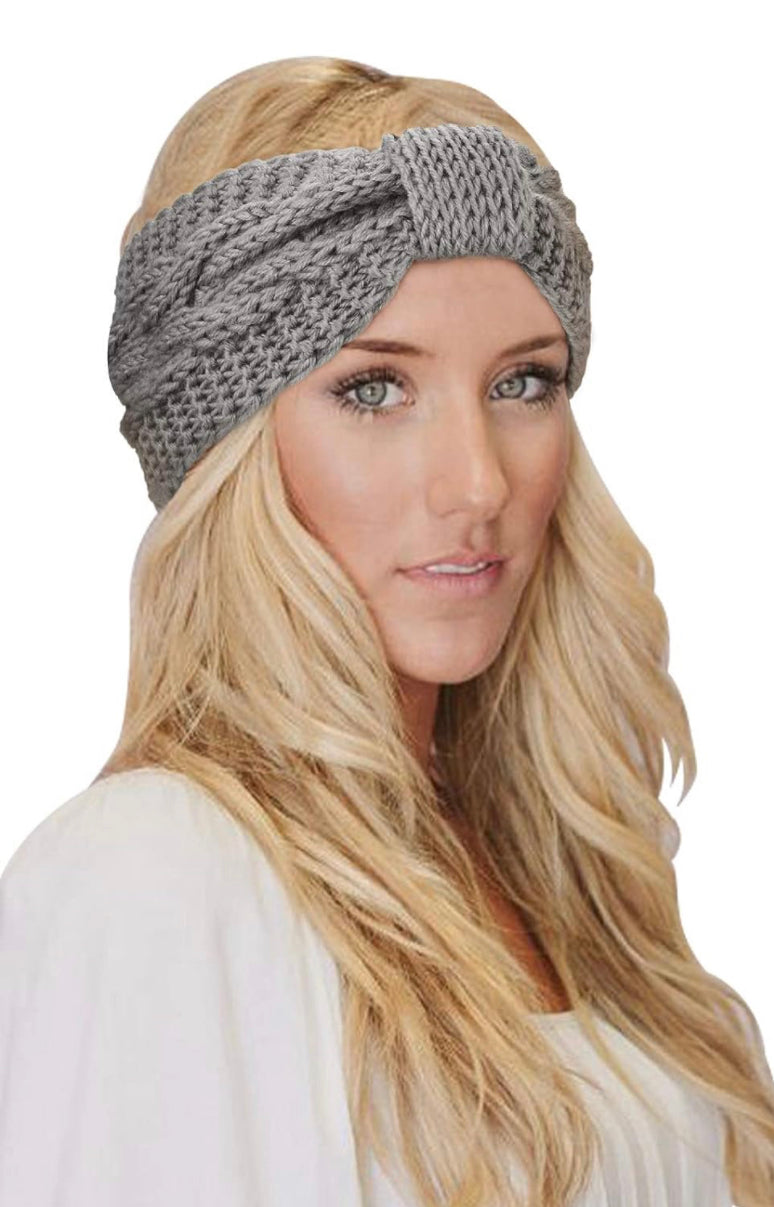 Knitted Headbands - 6 colours