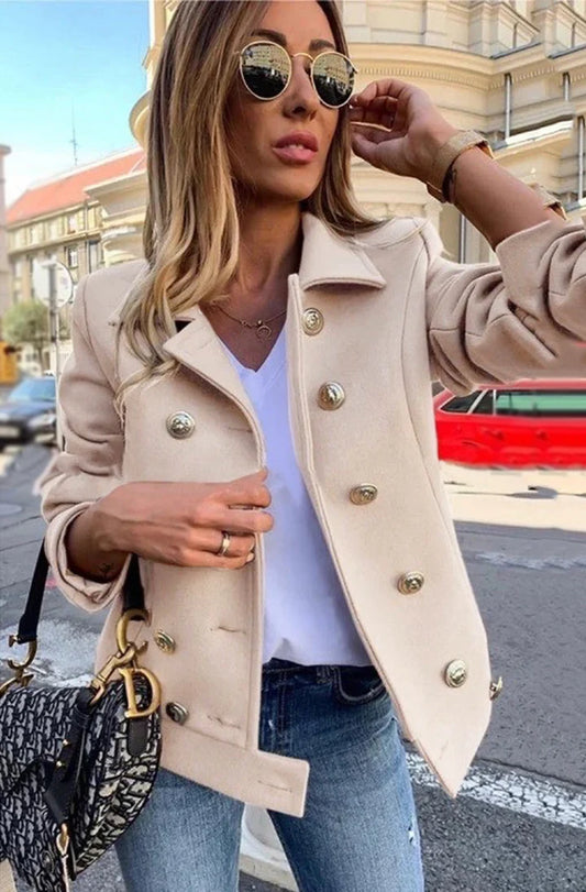 Elisha Military Jacket - Stone