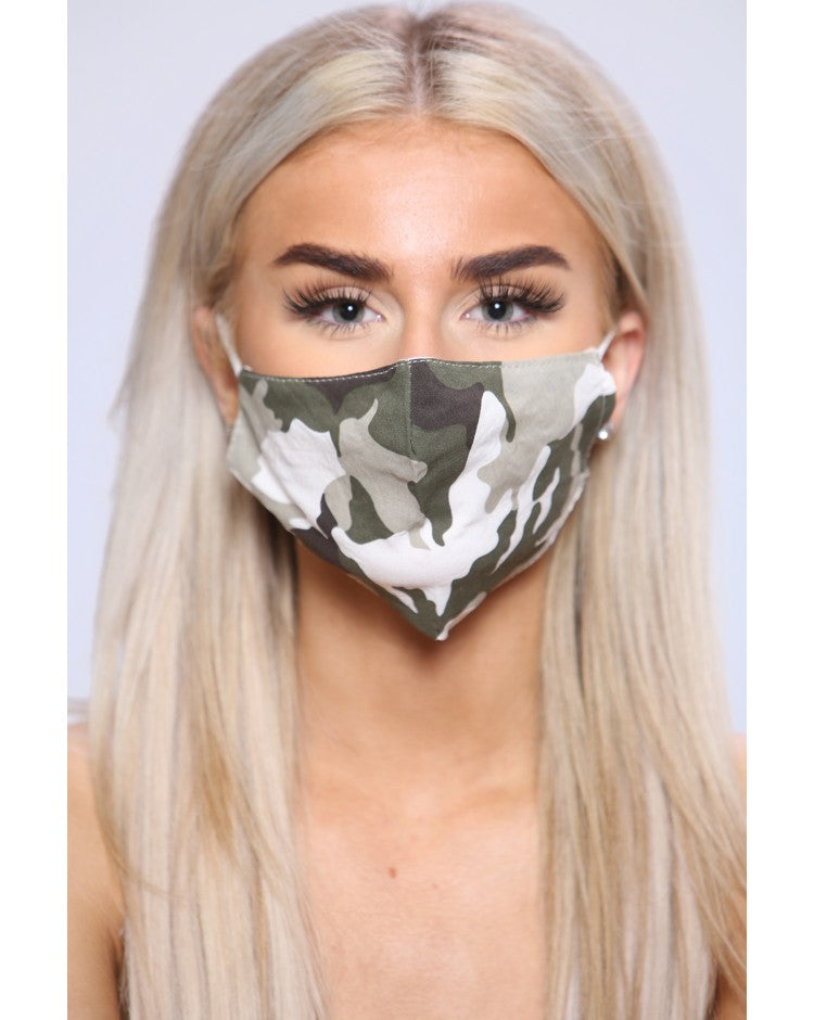 Camo Print Mask