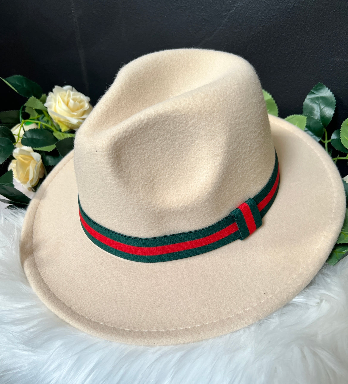 Fedora Inspired Hats - Beige