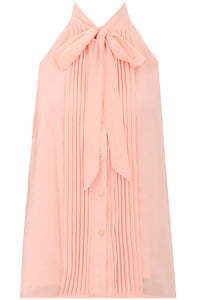 Louisa Pleated Pussybow Blouses - 3 colours