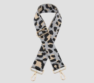 Leopard Print Bag STRAPS - 5 colours